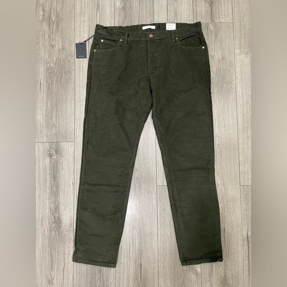 NWT BILLY REID Moleskin Jean‎ in Army Green Size 40